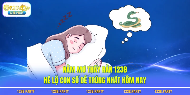 nằm mơ thấy rắn